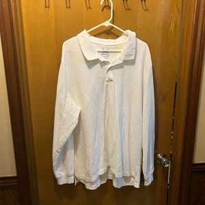 White Faded Glory Polo